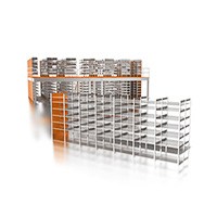 Shelf rack, multi-level