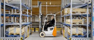 Electric forklift