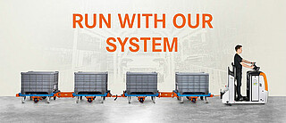 Run with our system