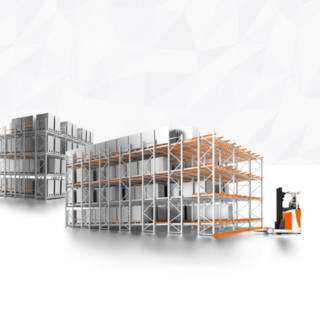 Racking Systems Push back and pallet flow racking