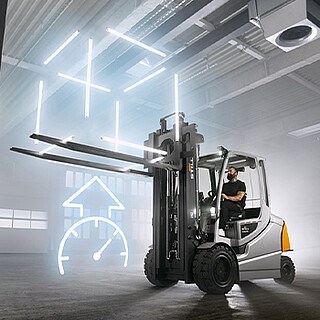 efficiency benefits of electric forklift trucks